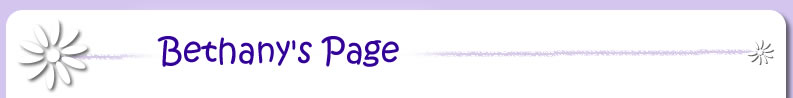 Bethany's Page